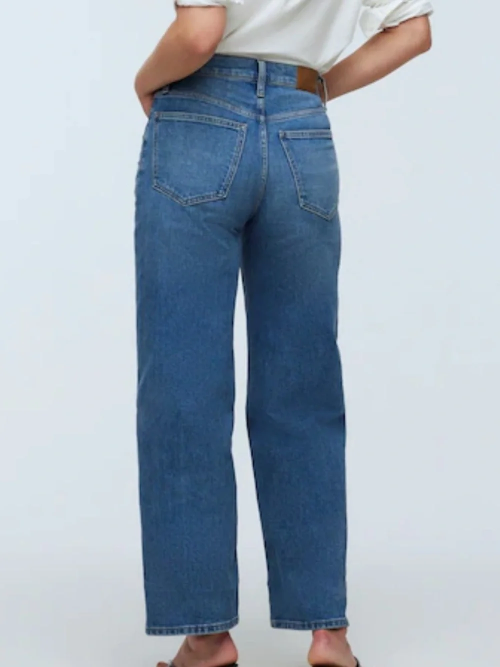 Madewell Perfect Vintage Wide Leg Jeans in Morea Wash - Picture 6 of 9